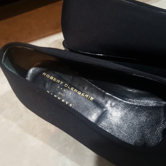 ROBERT CLERGERIE Black Slip Ons - Size 8.5 - Picture 3 of 6